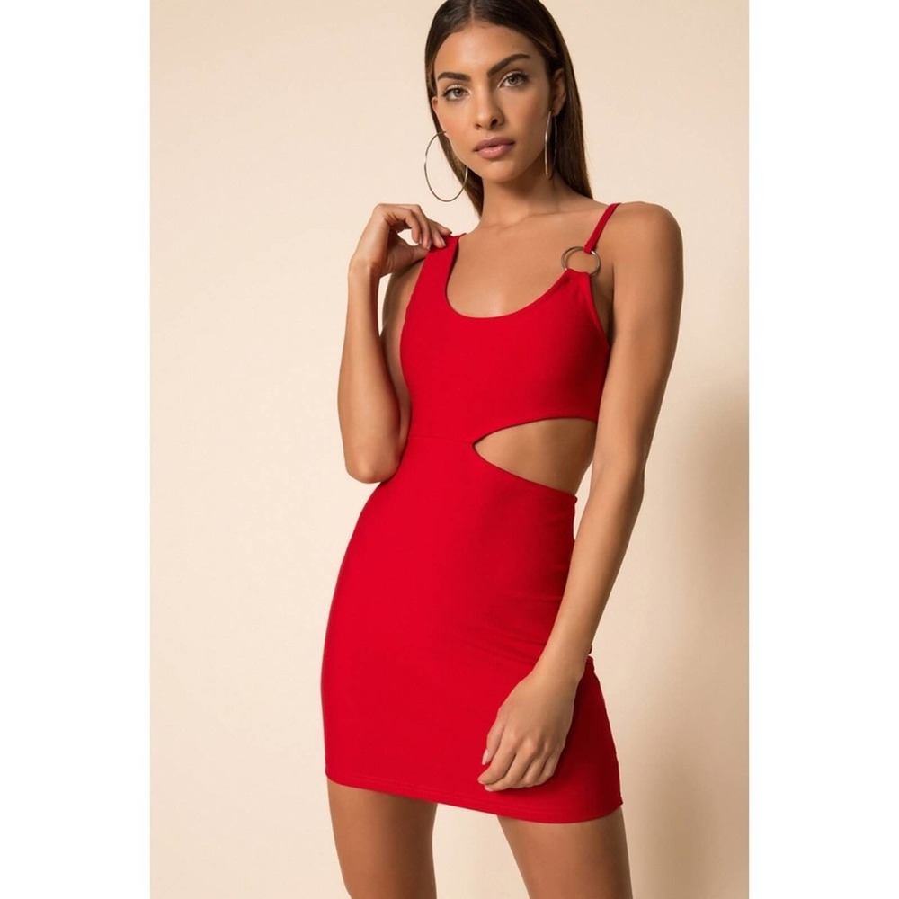 Superdown Revolve Cutout Dress Keely Bodycon Cutout Minidress NWT